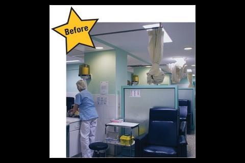 A relamping exercise at the Gregorio Maranon Hospital in Spain used flurorescent lamps developed to meet the Cyanosis Observation Index